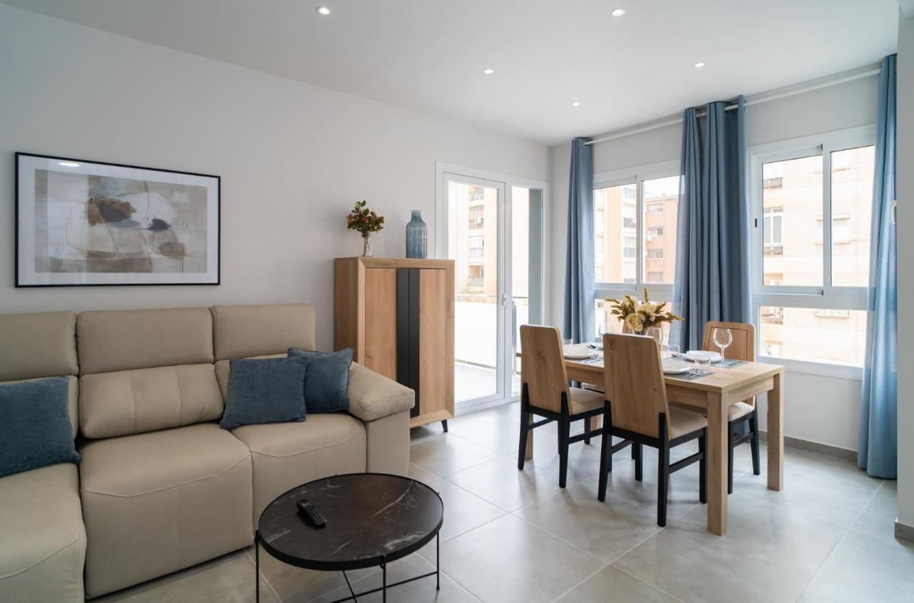 Aac Malaga - Apartamento Con Terraza, Muy Amplio, Totalmente Equipado, Cerca Del Centro Y Nuevo! ภายนอก รูปภาพ