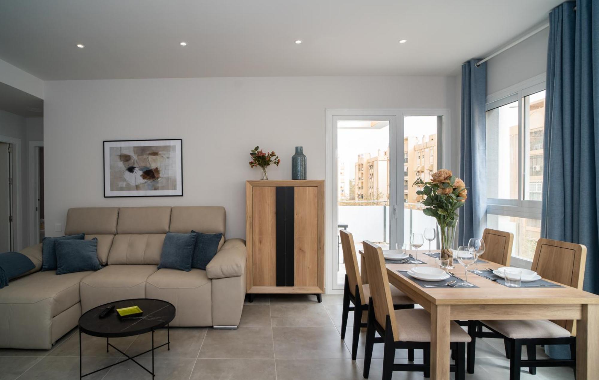Aac Malaga - Apartamento Con Terraza, Muy Amplio, Totalmente Equipado, Cerca Del Centro Y Nuevo! ห้อง รูปภาพ